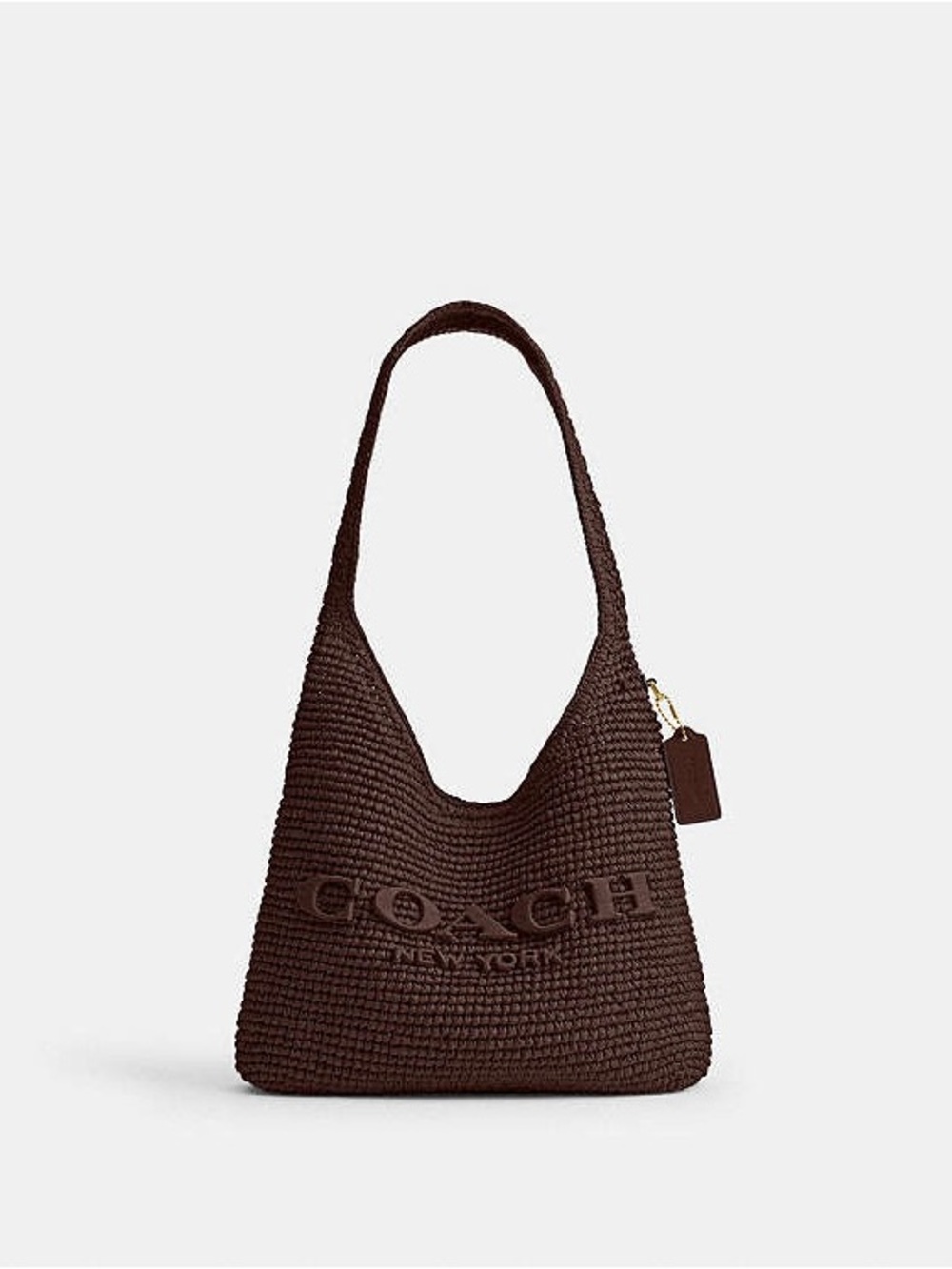 Coach Brooklyn shoulder bag in straw  Hobo Bag